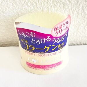Daiso Japan Deep C Moisture Gel Collagen cream 40g beauty face new